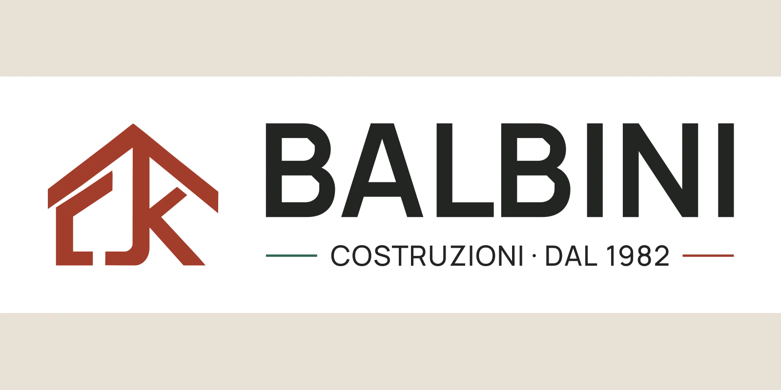 Balbini Costruzioni: marchio originale CJK e firma DAL 1982