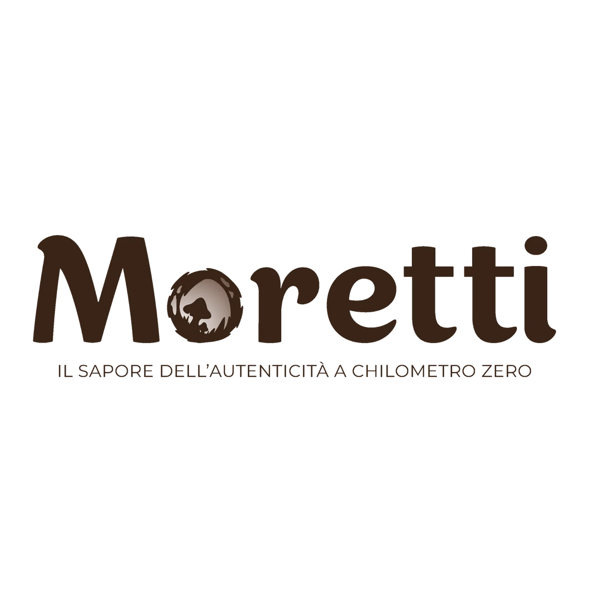 Moretti — Il logo completo, senza elementi di contorno.