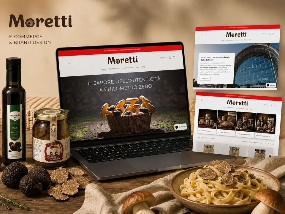 Moretti: presentazione dell’identità visiva food