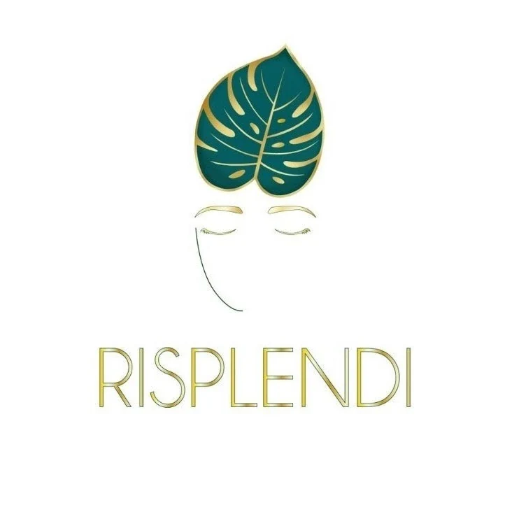 Logo Risplendi: simbolo e tipografia